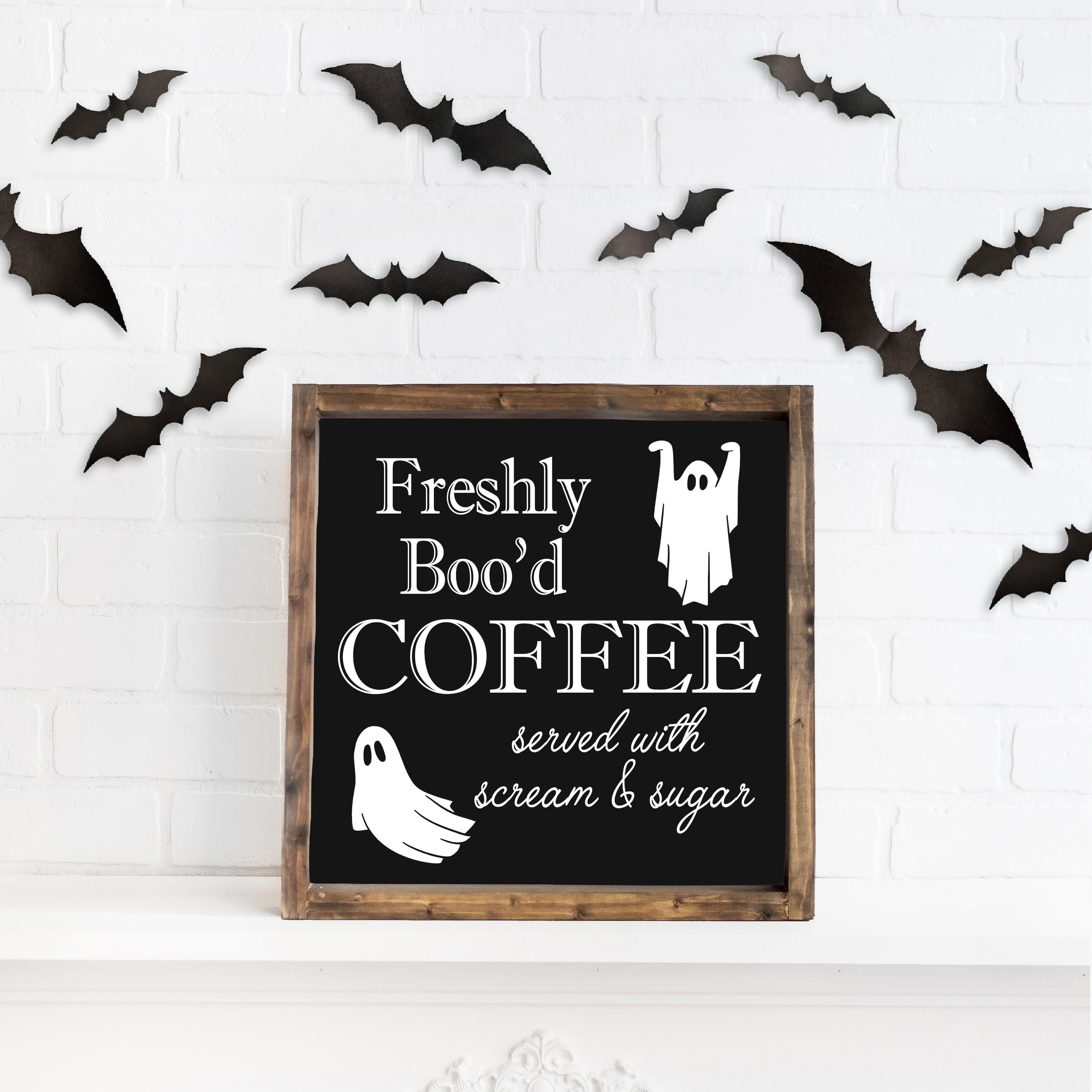 Freshly Boo'd Coffee – LKN Sign Co.