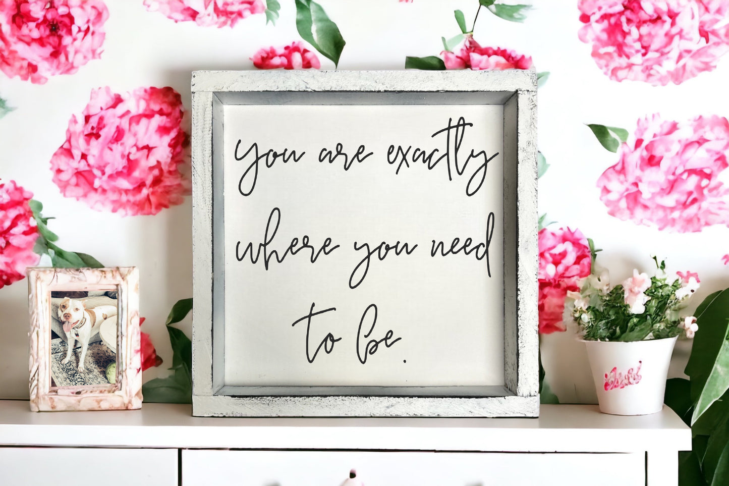 You are exactly where you need to be