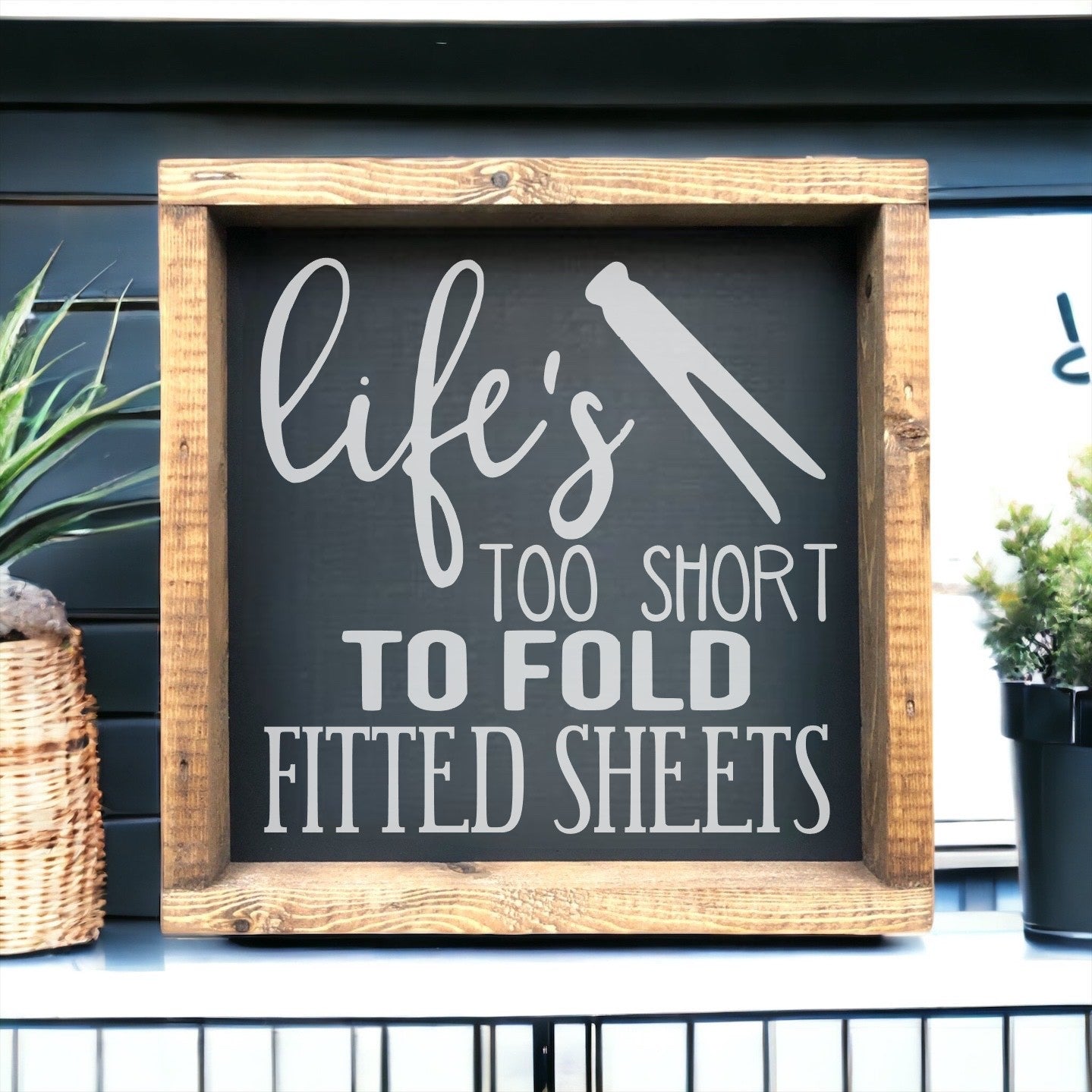 Life's too short to fold fitted sheets