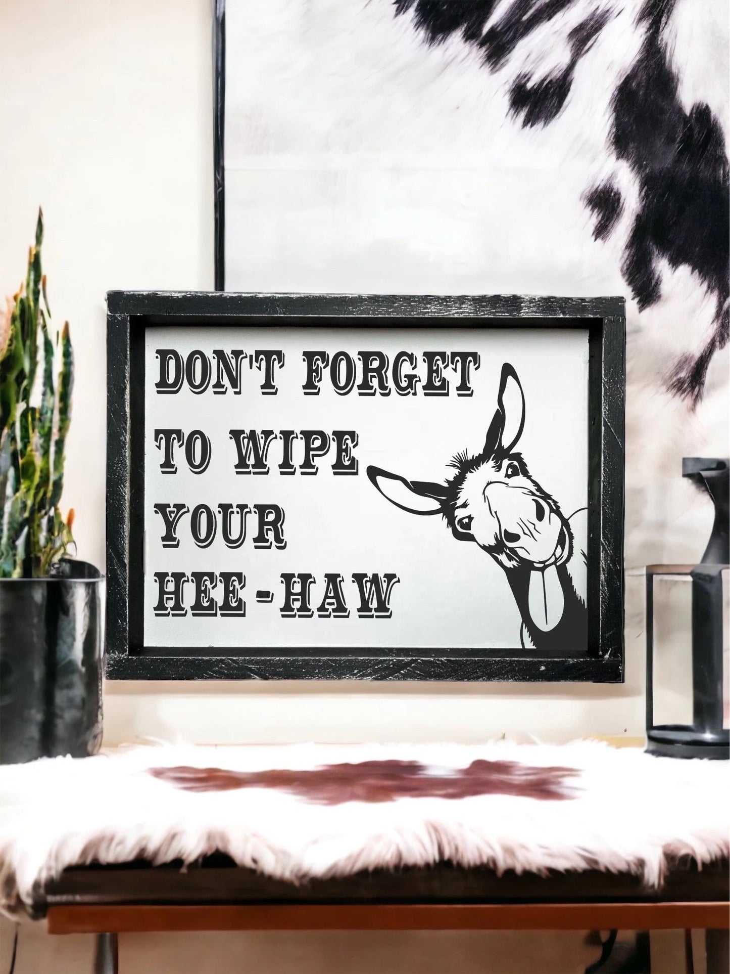 Wipe your Hee Haw