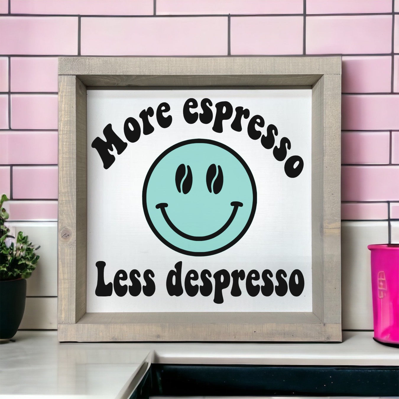 More espresso less depresso