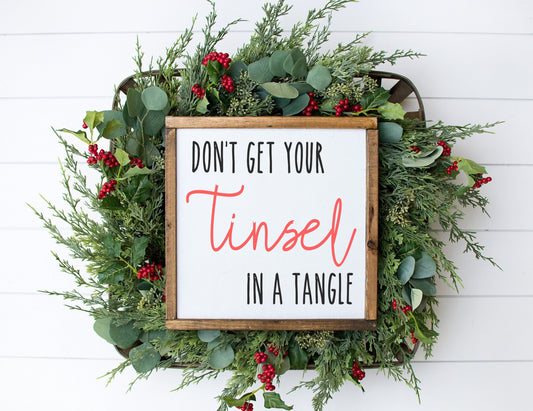 Tinsel in a Tangle