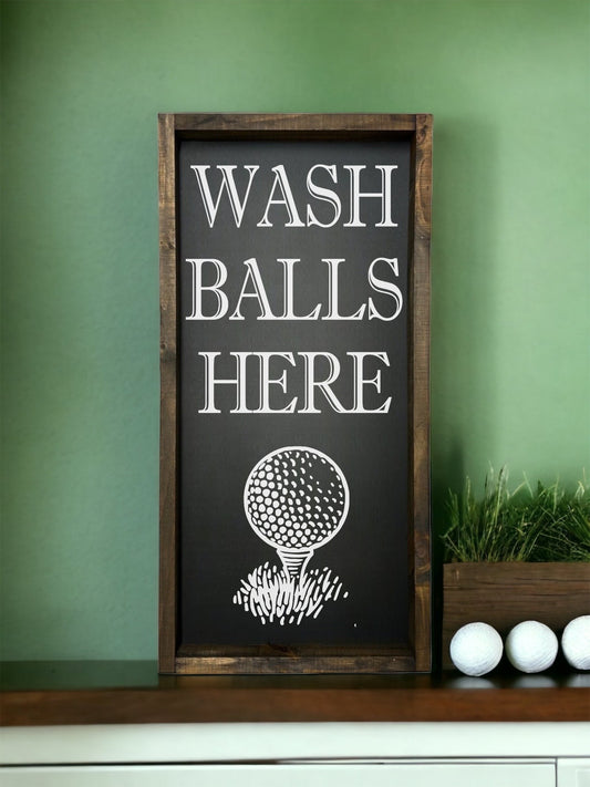 Wash balls here